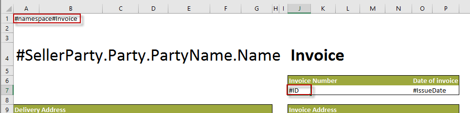 XMLInvoiceIDNamespace